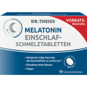 DR.THEISS Melatonin Einschlaf-Schmelztabletten