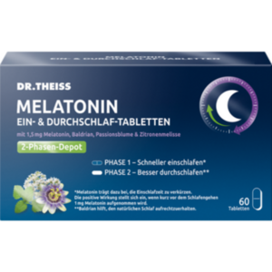 DR.THEISS Melatonin Ein- & Durchschlaf-Tabletten