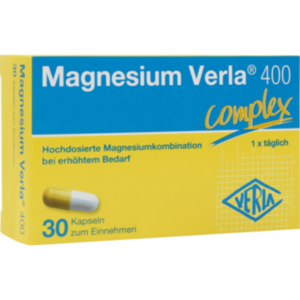 MAGNESIUM VERLA 400 Kapseln