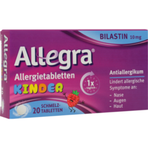 ALLEGRA Allergietabletten Kinder 10 mg Schmelztab.