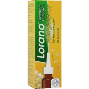 LORANO Azelastin/Fluticason Allergiespr.b.Heuschn.