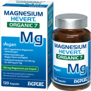 MAGNESIUM HEVERT Organic 7 Kapseln
