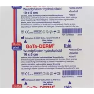 Gotha-Derm Hydrokolloides Wundpflaster 10cmx5cm