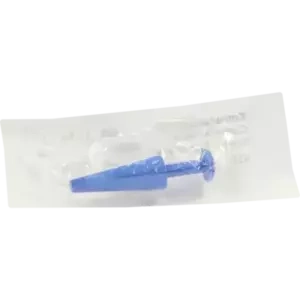 Katheterstöpsel steril blau