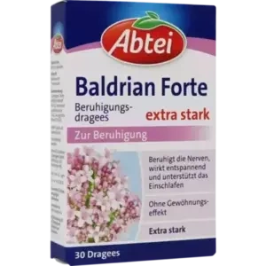 Abtei Baldrian Forte Beruhigungsdragees
