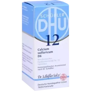 BIOCHEMIE DHU 12 CALCIUM SULFURICUM D 6