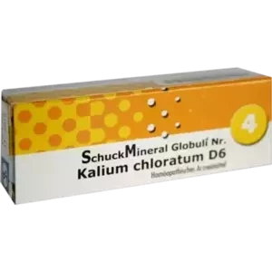 SchuckMineral Globuli 4 Kalium chloratum D 6