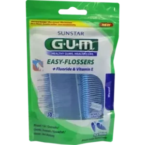 GUM Easy Flossers Zahnseide inkl. Halter