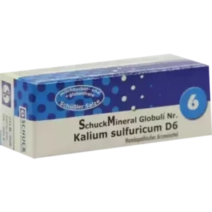 SchuckMineral Globuli 6 Kalium sulfuricum D 6