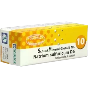 SchuckMineral Globuli 10 Natrium sulfuricum D 6