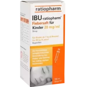 IBU-ratiopharm Fiebersaft für Kinder 20 mg/ml