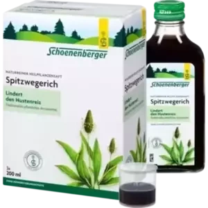 SPITZWEGERICH SCHOENENBERGER HEILPFLANZENSÄFTE