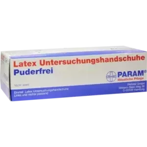 Einmal Handschuhe Latex puderfrei M