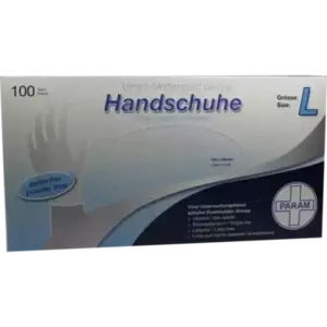 Einmal Handschuhe Vinyl puderfrei L