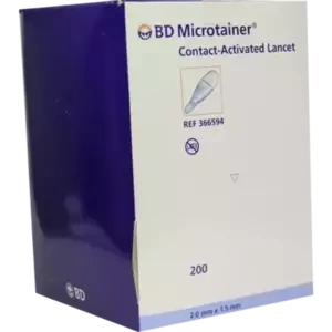 BD Microtainer Lanzette blau