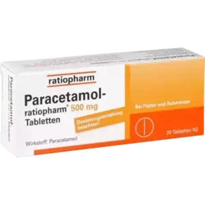 Paracetamol-ratiopharm 500mg Tabletten