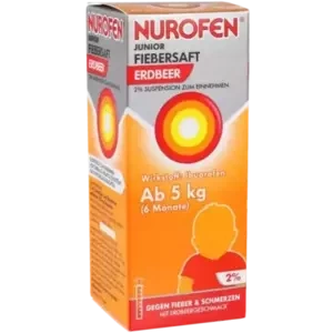 Nurofen Junior Fiebersaft Erdbeer 2%