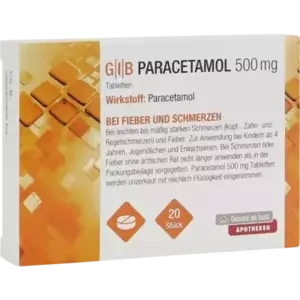 GIB Paracetamol 500mg Tabletten