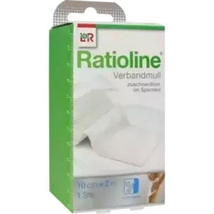 Ratioline acute Verbandmull gerollt 10cmx2m