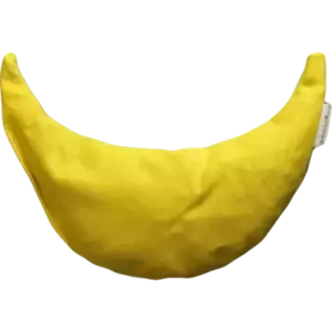 Kirschkernkissen Mond gelb