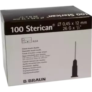 Sterican Ins.Einm.Kan. 26GX1/2 0.45X12mm