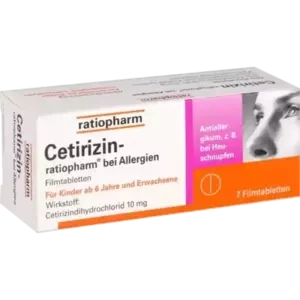 Cetirizin-ratiopharm bei Allergien 10 mg Filmtabl.