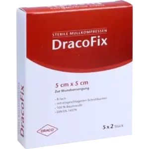 DRACOFIX PEEL KOM steril 5X5 8fach