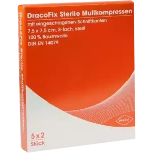 DRACOFIX PEEL KOM steril 7.5X7.5 8fach
