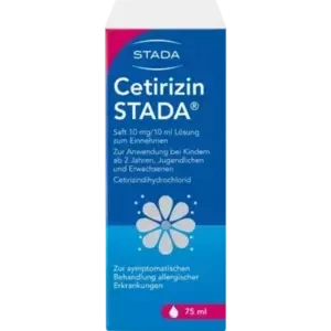 Cetirizin STADA Saft 10mg/10ml Lösung z Einnehmen