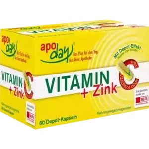 Vitamin C + Zink Depot Kapseln