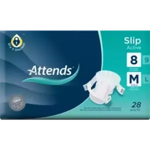 Attends Slip Active 8 Medium
