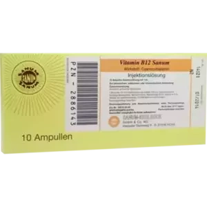 Vitamin B12 Sanum 1000 ug/ml Injektionslösung Amp