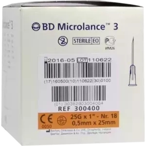 BD MICROLANCE 25G KAN 1