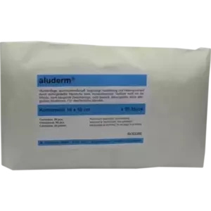 ALUDERM KOMPRESSE 10X10CM