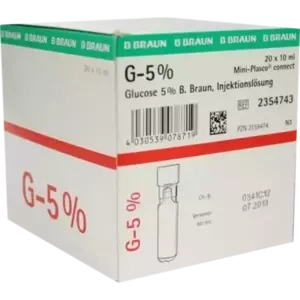 Glucose 5% Braun Mini-Plasco connect