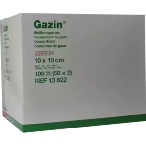 Gazin Kompresse 10x10cm 8fach steril