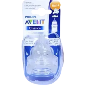 Philips AVENT 2 x Airflex Vierloch-Sauger