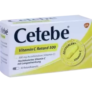 Cetebe Vitamin C Retard 500