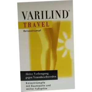 VARILIND TRAVEL Knie Baumwolle schwarz S