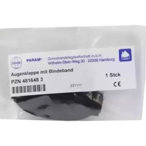 AUGENKLAPPE MIT BINDEBAND