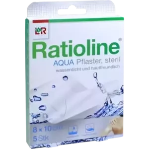 Ratioline aqua Duschpflaster plus 8x10cm steril