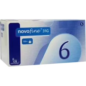 NOVOFINE 6 Kanülen 0.25x6mm