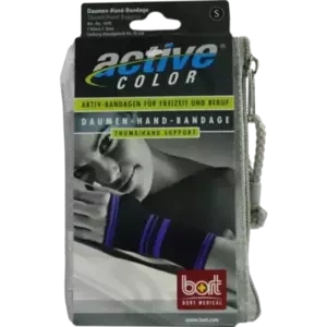 BORT ActiveColor Daumen-Hand-Bandage schwarz small
