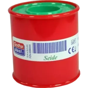 Gotha-SILK Heftpflaster Seide 5mx5cm