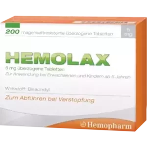 Hemolax 5mg überzogene Tabletten