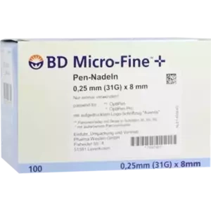 BD Micro Fine + 8 Nadeln 0.25x8mm
