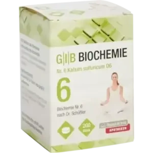 GIB Biochemie Nr.6 Kalium sulfuricum D 6