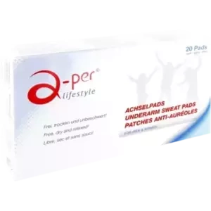 a-per Achselpads weiss