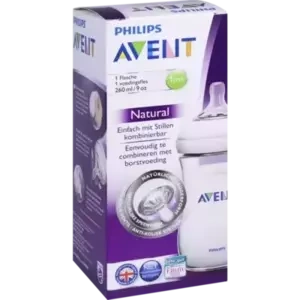 Avent 260ml PP Flasche nach dem Vorbild Natur