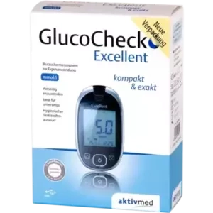GlucoCheck Excellent Blutzuckermessgerät Setmmol/l